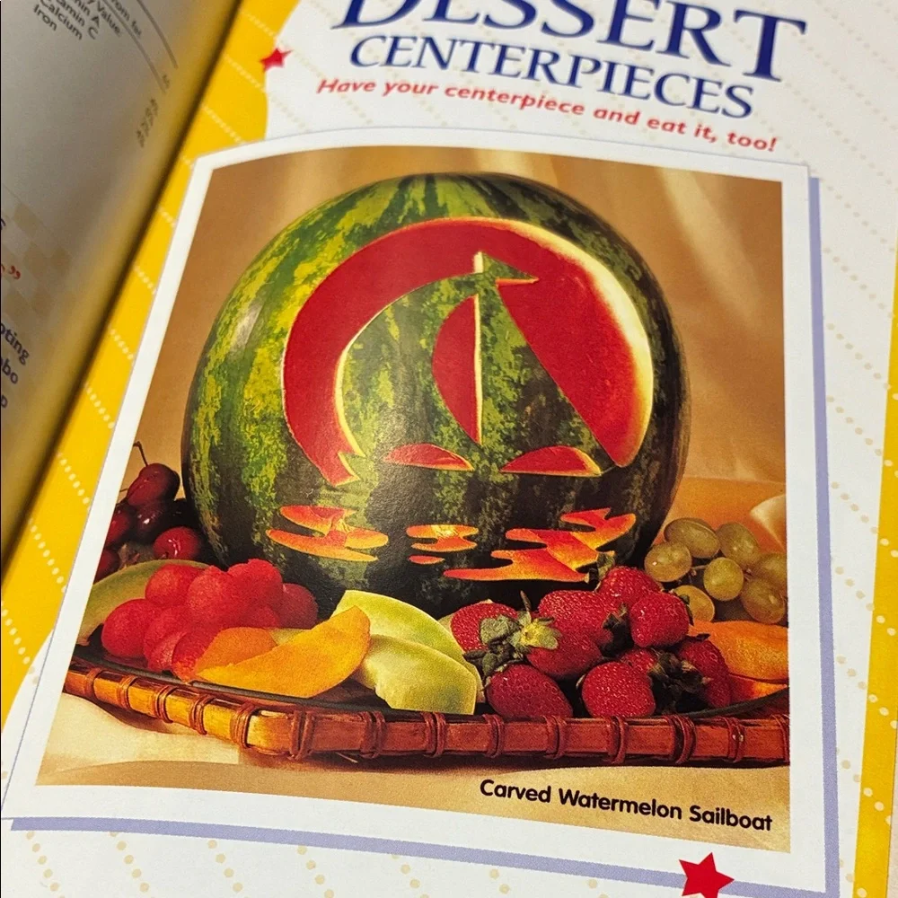 Vintage set of four magazine cookbooks